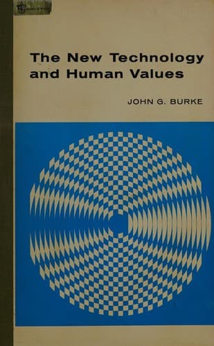 The New Technology and Human Values cover